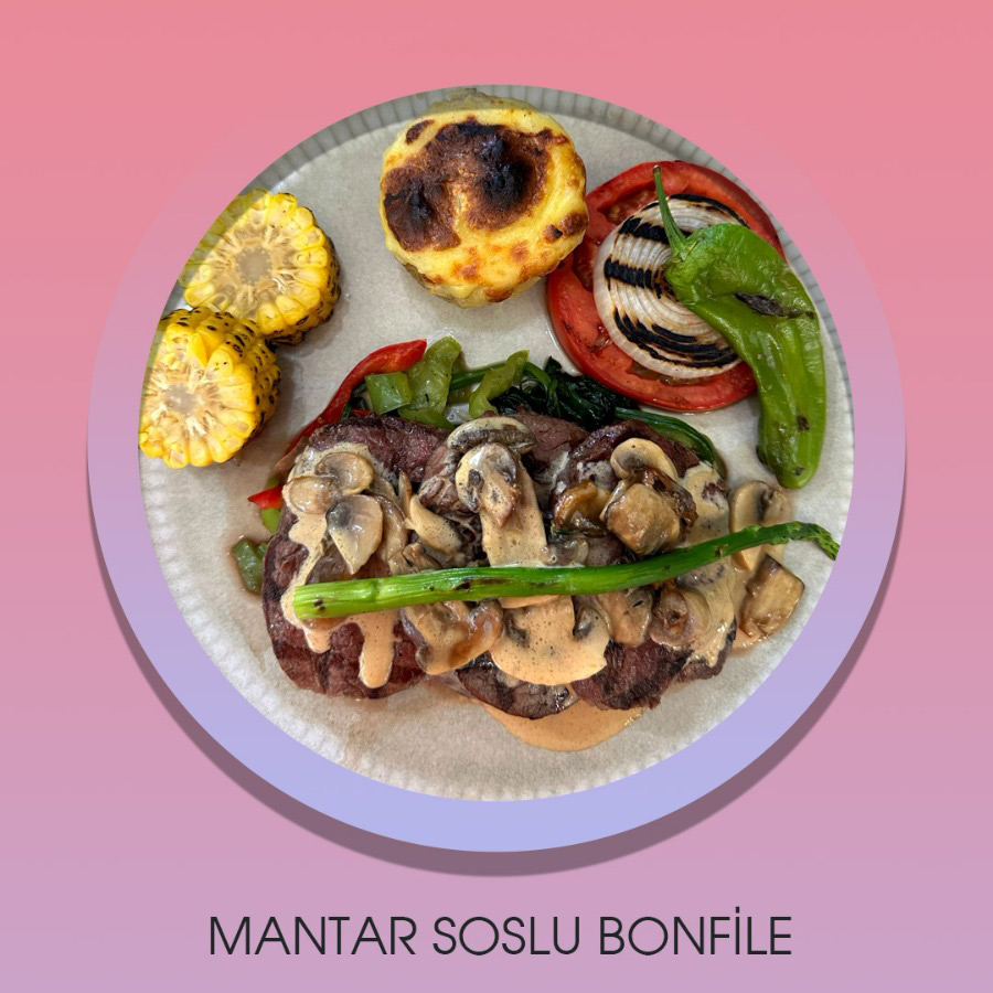 Mantar Soslu Dana Lokum Bonfile