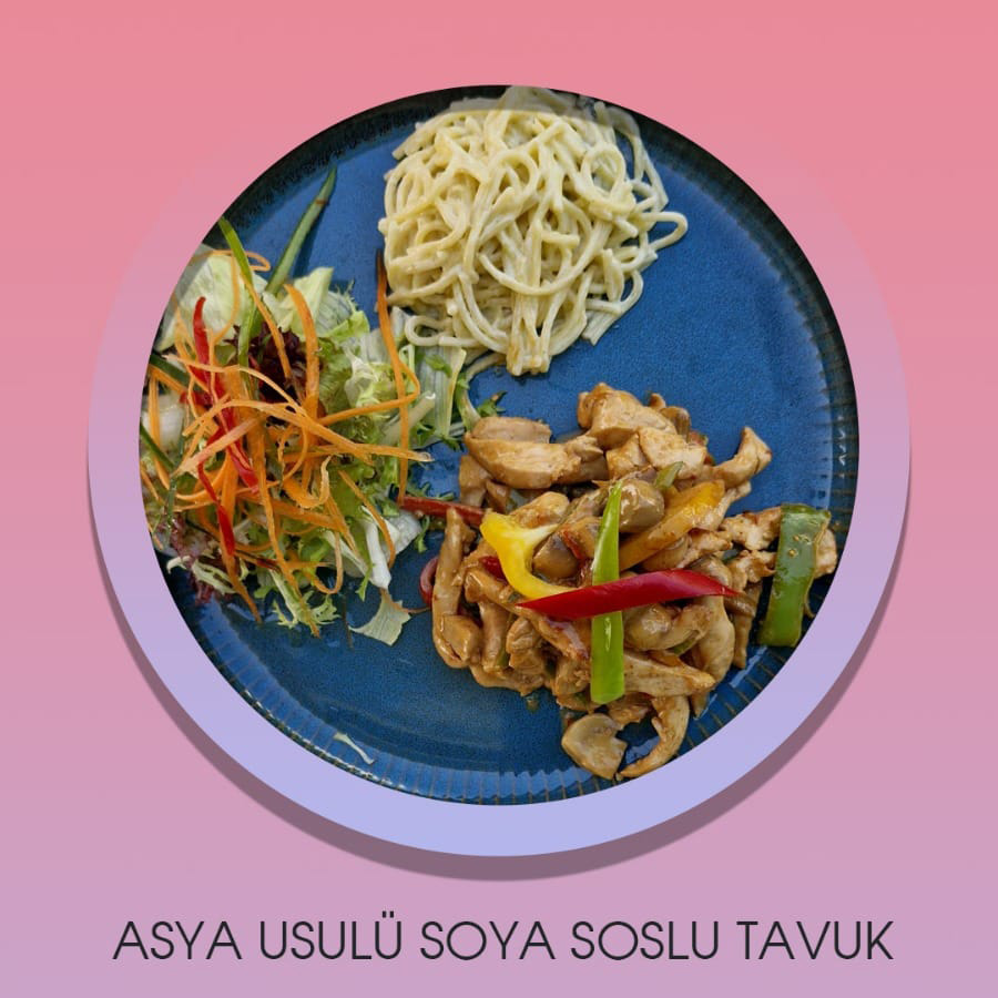 Asya Usulü Soya Soslu Tavuk